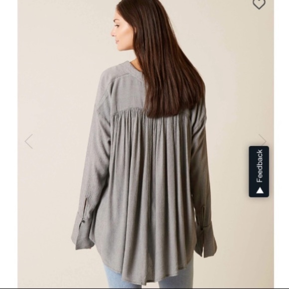 Free People Magic Breeze Oversized Button-down Shirt - Picture 3 of 8